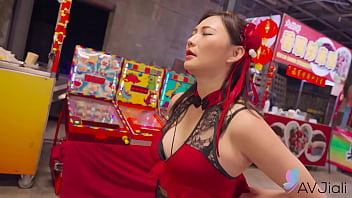 Gadis Cina Mio Digoyang Malam-malam Di Pasar Kaget