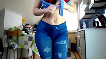 Seksi Dea Menggoda Di Depan Kamera Live Dengan Gerakan Mesum