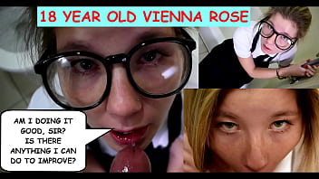 Apakah Aku Sudah Melakukannya Dengan Baik, Tuan? Apa Yang Bisa Aku Lakukan Untuk Membuatmu Lebih Puas? Vienna Rose Yang Berusia 18 Tahun Menggoda Dengan Kata-kata Mesum Dan Menghisap Kontol Kakek Tua Kotor Joe Jon