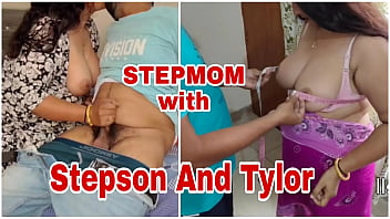Ibu Tiri Menikmati Hadiah Spesial Hari Ibu Yang Menggairahkan